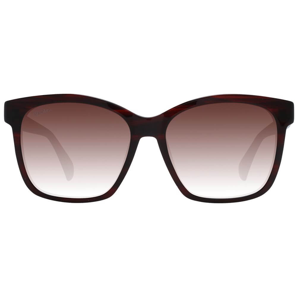 Max Mara Burgundy Plastic Sunglasses