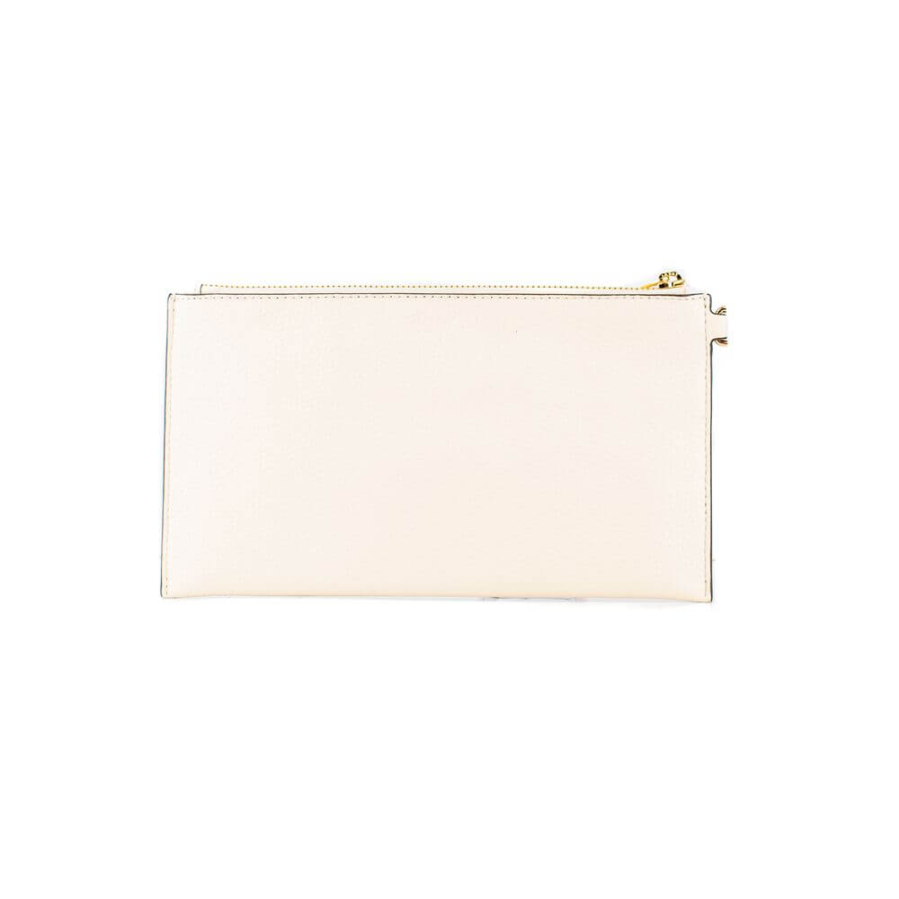 Michael Kors Beige Leather Clutch Bag