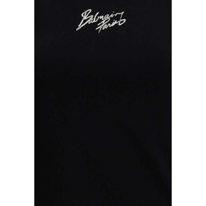 Balmain Black Cotton Top