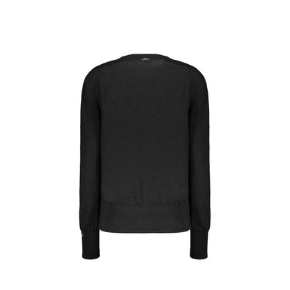 Herno Black Virgin Wool Sweatshirt