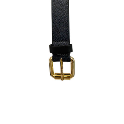 Borbonese Blue Polyvinyl Women's Belt