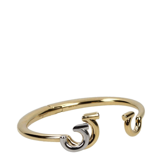 Salvatore Ferragamo Gold Brass Bracelet