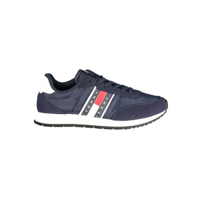 Tommy Hilfiger Blue Polyurethane Men Sneaker