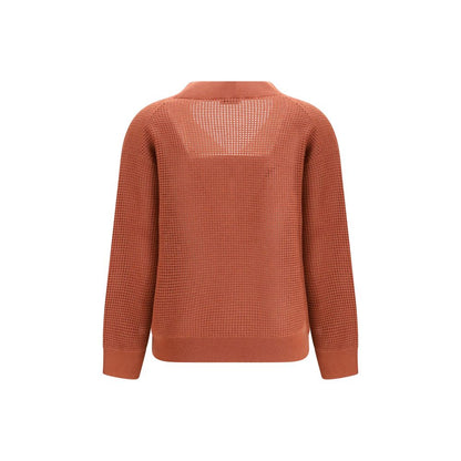 Brunello Cucinelli Multicolor Cashmere Sweater 1728,72470364320,Brunello Cucinelli,Cashmere - Sweaters - Clothing,Clothing,L,Multicolor,New with tags,Sweaters - Clothing,Women