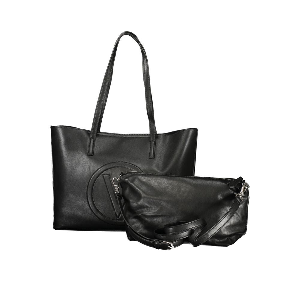 Mario Valentino Nero Polyurethane Women's Handbag