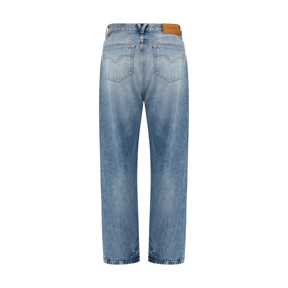 Versace Blue Cotton Jeans Denim 1728,34,72470364320,Blue,Clothing,Jeans Denim - Clothing,Men,New with tags,Versace,W30,W31,W32,W33