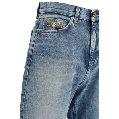 Versace Blue Cotton Jeans Denim 1728,34,72470364320,Blue,Clothing,Jeans Denim - Clothing,Men,New with tags,Versace,W30,W31,W32,W33