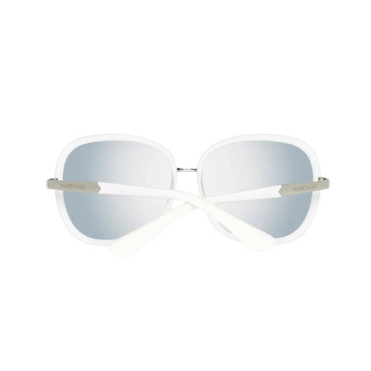 Guess By Marciano Silver Plastic Sunglasses