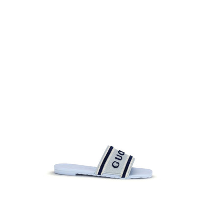 Gucci Multicolor Cotton Sandals