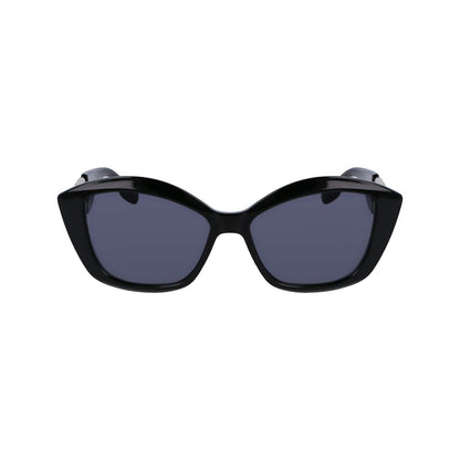 Karl Lagerfeld Black Injected Sunglasses