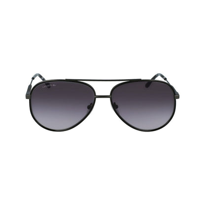 Lacoste Gray Metal Sunglasses