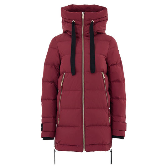 Moose Knuckles Bordeaux Nylon Coat