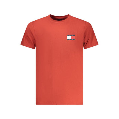 Tommy Hilfiger Red Cotton Men Shirt