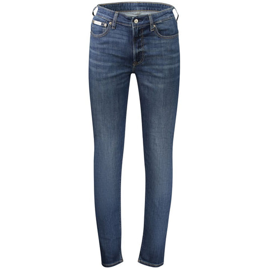 Calvin Klein Blu Cotton Men's Jeans 1728,67403481248,Blue,Calvin Klein,Clothing,Jeans Denim - Clothing,Men,New with tags,Slim Fit Jeans - Jeans Denim - Clothing,W28 | L32,W29 | L32,W30 | L32,W31 | L32,W32 | L32