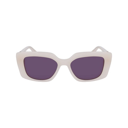 Karl Lagerfeld Beige Acetate Sunglasses