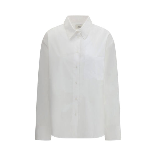 Loulou De Saison White Cotton Dress Shirt 1728,34 | XXS,72470364320,Clothing,Dress Shirts - Shirts - Clothing,IT36 | XS,IT40 | M,IT42 | L,Loulou De Saison,New with tags,Shirts - Clothing,White,Women