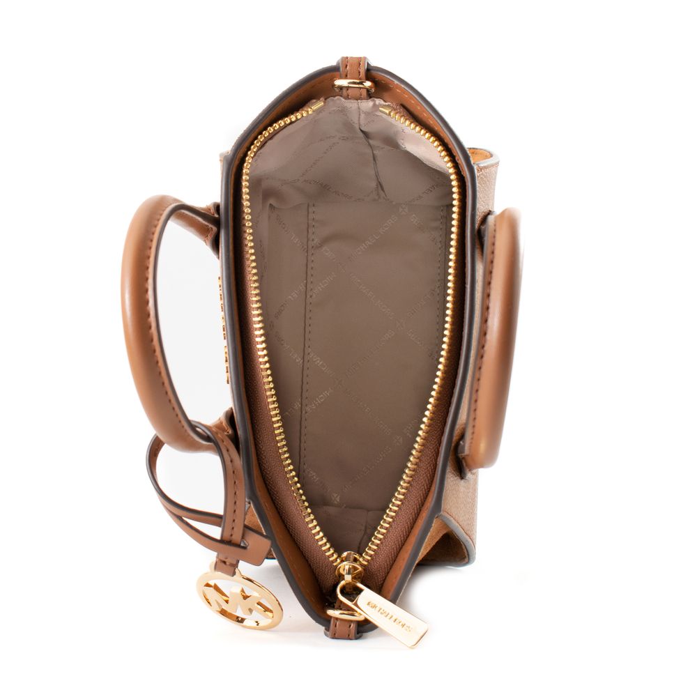 Michael Kors Brown Leather Handbag 1728,67434610848,Bags,Brown,Handbags - Bags,Michael Kors,New with tags,Women
