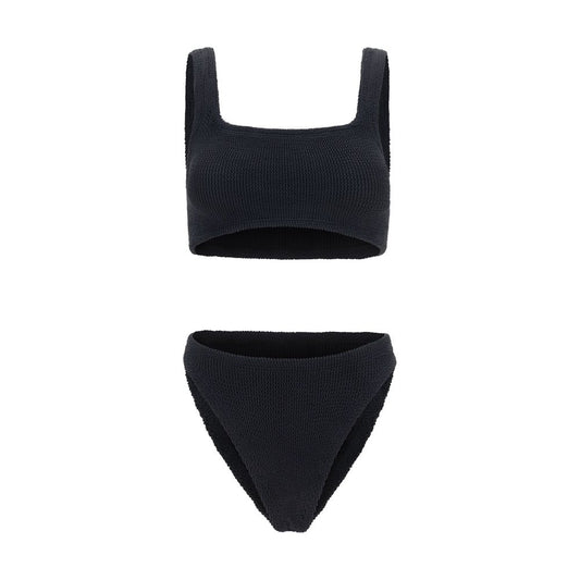 Hunza G Black Polyamide Swim Briefs