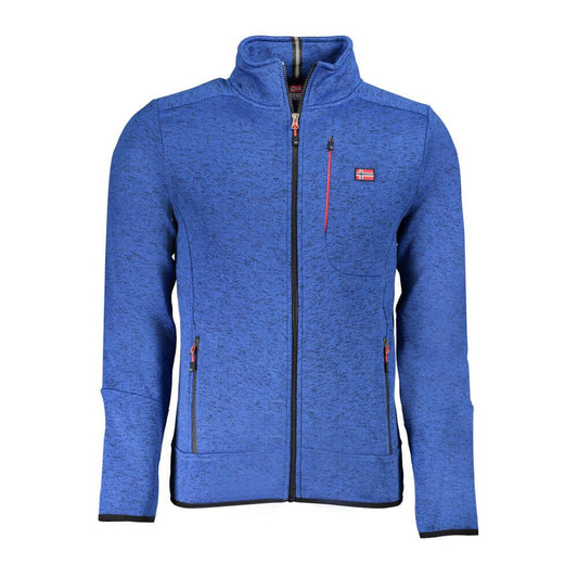 Norway 1963 Blu Polyester Men Sweatshirt1728,67403481248,Blue,Clothing,L,M,Men,New with tags,Norway 1963,Sweaters - Clothing,Sweatshirts - Sweaters - Clothing,XL,XXL