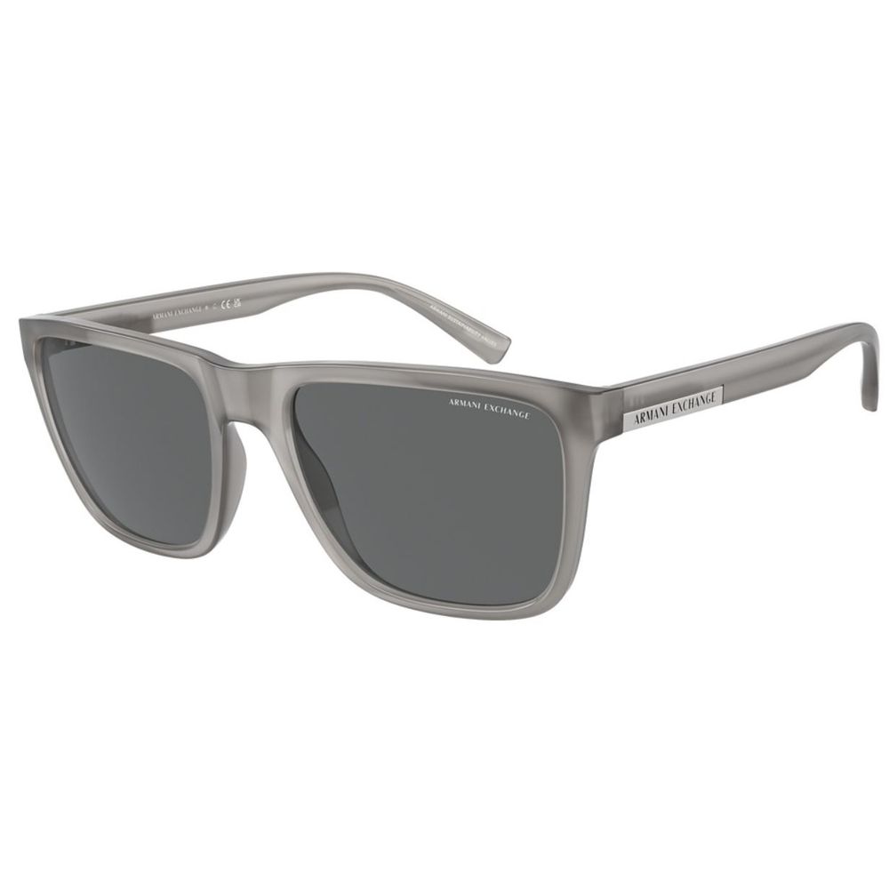 Armani Exchange Gray Resin Sunglasses 1728,67434610848,Accessories,Armani Exchange,Glasses and Sunglasses - Accessories,Gray,Men,New with tags,Sunglasses - Glasses and Sunglasses - Accessories