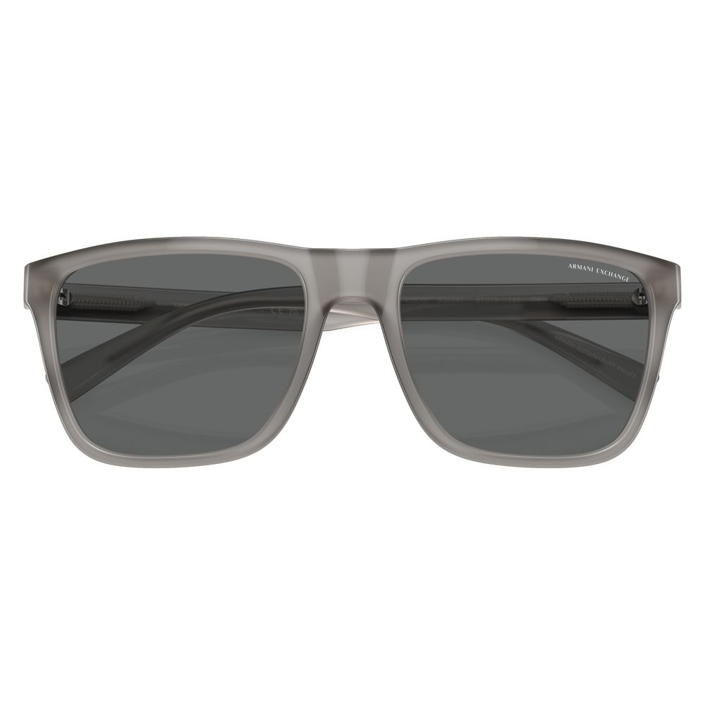 Armani Exchange Gray Resin Sunglasses 1728,67434610848,Accessories,Armani Exchange,Glasses and Sunglasses - Accessories,Gray,Men,New with tags,Sunglasses - Glasses and Sunglasses - Accessories