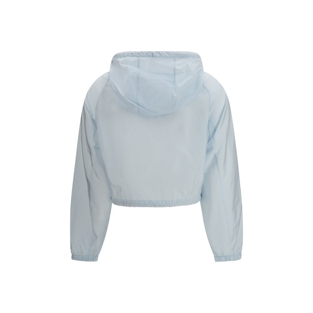 Prada Blue Recycled Polyamide Shell Jacket 1728,72470364320,Blue,Clothing,IT40 | M,IT42 | L,IT44 | L,Jackets & Coats - Clothing,New with tags,Prada,Shell Jackets - Jackets & Coats - Clothing,Women