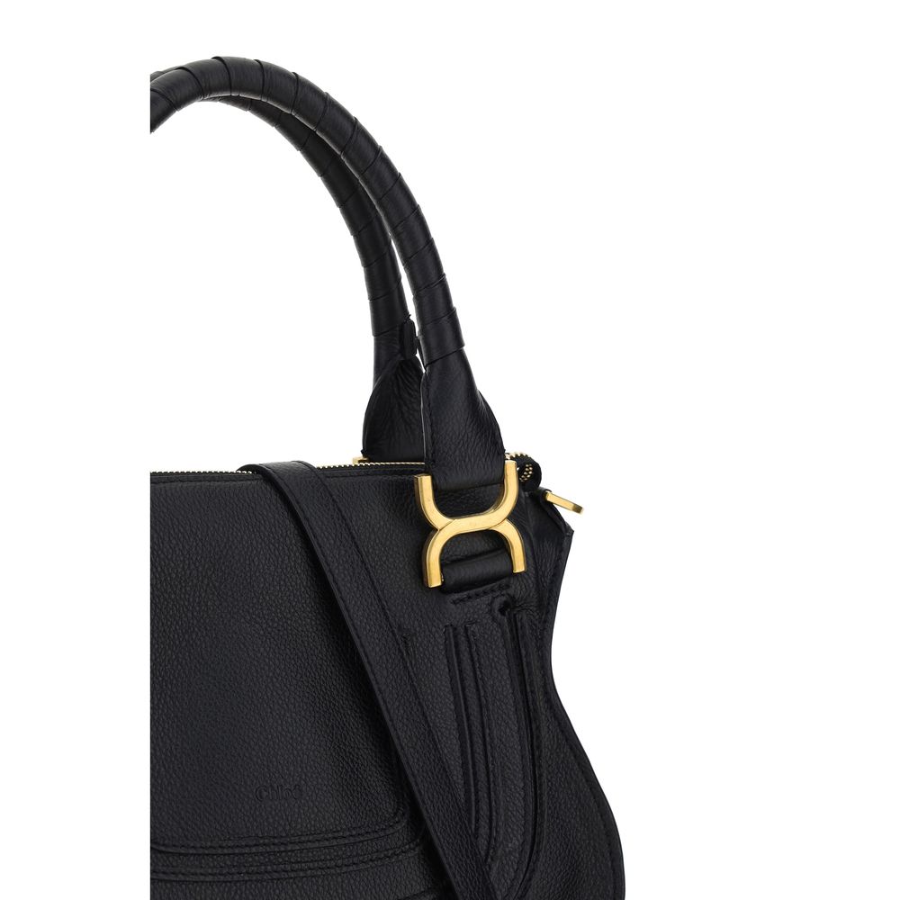 Chloé Black The Marcie leather Handbag