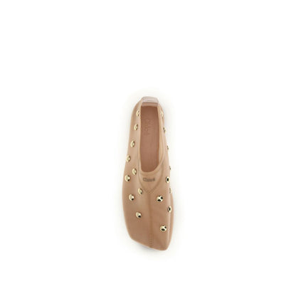 Chloé Multicolor Polyamide Ballet Flats 1728,72470364320,Ballet Flats - Flats - Shoes,Chloé,EU36.5/US6.5,EU36/US6,EU37.5/US7.5,EU37/US7,EU38/US8,EU39/US9,EU40/US10,Flats - Shoes,Multicolor,New with tags,Shoes,Women