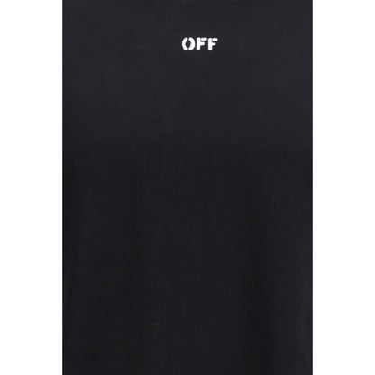 Off-White Black Cotton Sportswear 1728,72470364320,Black,Clothing,L,M,Men,New with tags,Off-White,S,Sportswear - Clothing,T-Shirts - Clothing,T-Shirts - Sportswear - Clothing,XL
