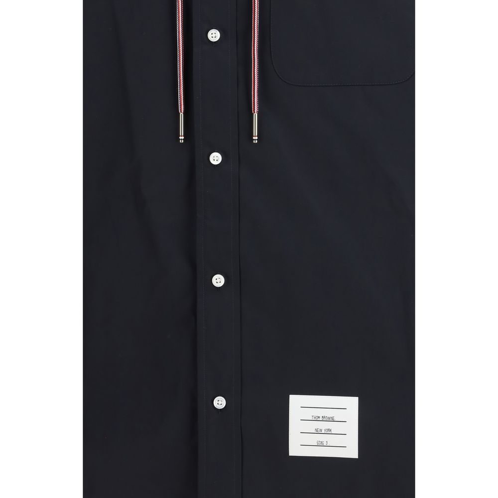 Thom Browne Black Polyamide Sweatshirt