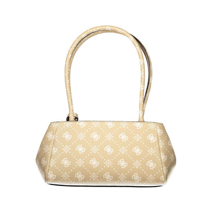Guess Jeans Beige Polyurethane Women Handbag