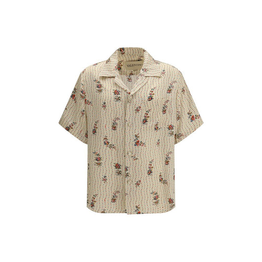 Valentino Multicolor Silk Pattern Shirt 1728,72470364320,Clothing,IT46 | S,IT48 | M,IT50 | L,Men,Multicolor,New with tags,Pattern - Shirts - Clothing,Shirts - Clothing,Valentino