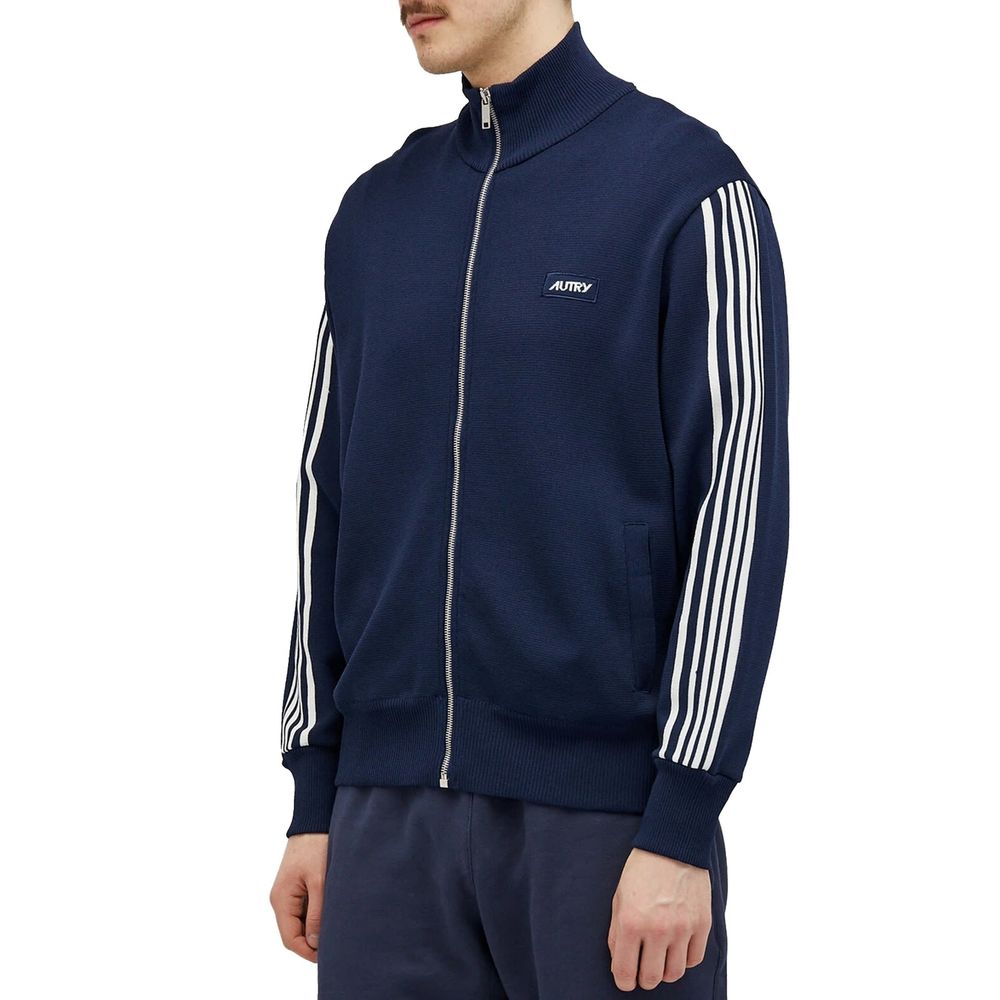 Autry Blue Nylon Cardigan 1728,75611013280,Autry,Blue,Cardigans - Sweaters - Clothing,Clothing,M,Men,New with tags,S,Sweaters - Clothing,XL