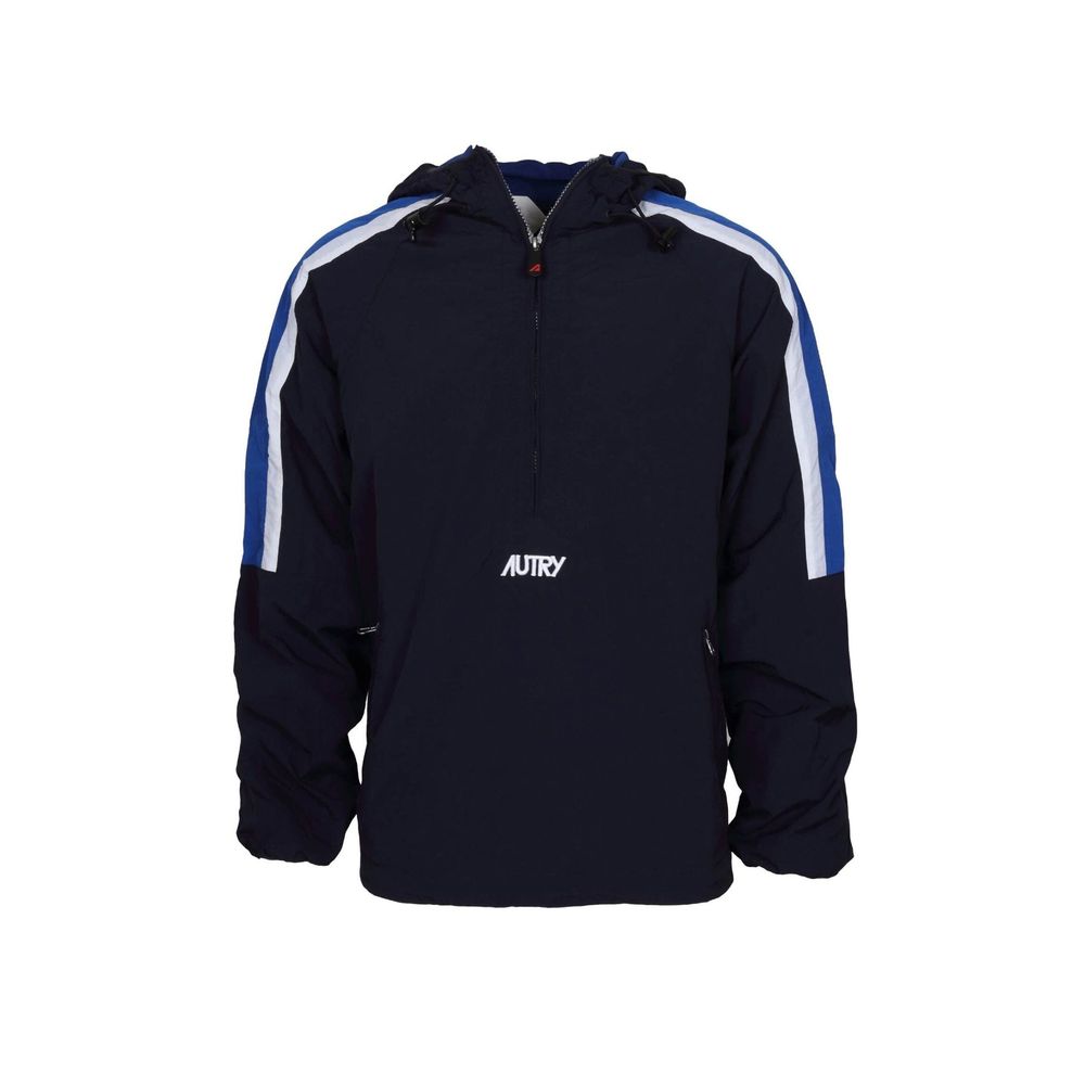 Autry Blue Nylon Shell Jacket 1728,75611013280,Autry,Blue,Clothing,Jackets & Coats - Clothing,M,Men,New with tags,Shell Jackets - Jackets & Coats - Clothing,XL