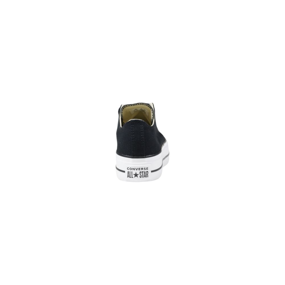Converse Black Fabric Platform Sneakers 1728,71956299936,Black,Converse,EU36.5/US6.5,EU36/US6,EU37.5/US7.5,EU37/US7,EU38/US8,EU39.5/US9.5,EU39/US9,EU40/US10,EU41/US11,New with tags,Platform - Sneakers - Shoes,Shoes,Sneakers - Shoes,Women