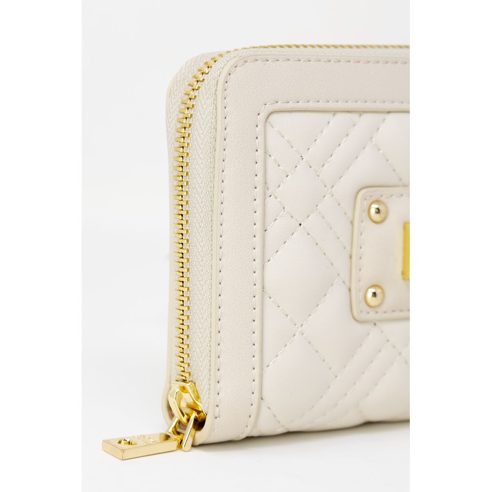 Love Moschino Beige Polyethylene Wallet 1728,71956299936,Accessories,Beige,Love Moschino,New with tags,Wallets - Accessories,Wallets - Wallets - Accessories,Women