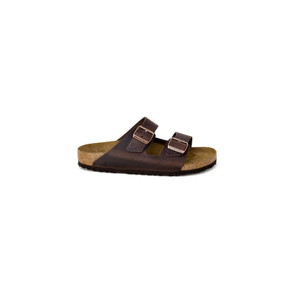 Birkenstock Brown Leather Slippers 1728,71956299936,Birkenstock,Brown,EU41/US8,EU42/US9,EU43/US10,EU44/US11,EU45/US12,Men,New with tags,Sandals - Shoes,Shoes,Slippers - Sandals - Shoes