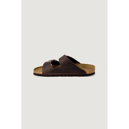 Birkenstock Brown Leather Slippers 1728,71956299936,Birkenstock,Brown,EU41/US8,EU42/US9,EU43/US10,EU44/US11,EU45/US12,Men,New with tags,Sandals - Shoes,Shoes,Slippers - Sandals - Shoes