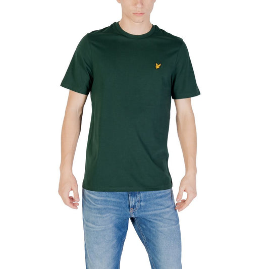 Lyle & Scott Green Cotton T-Shirt 1728,71956299936,Clothing,Green,IT42 | XS,IT44 | S,IT46 | M,IT48 | L,IT52 | XL,IT54 | XXL,Lyle & Scott,Men,New with tags,T-Shirts - Clothing