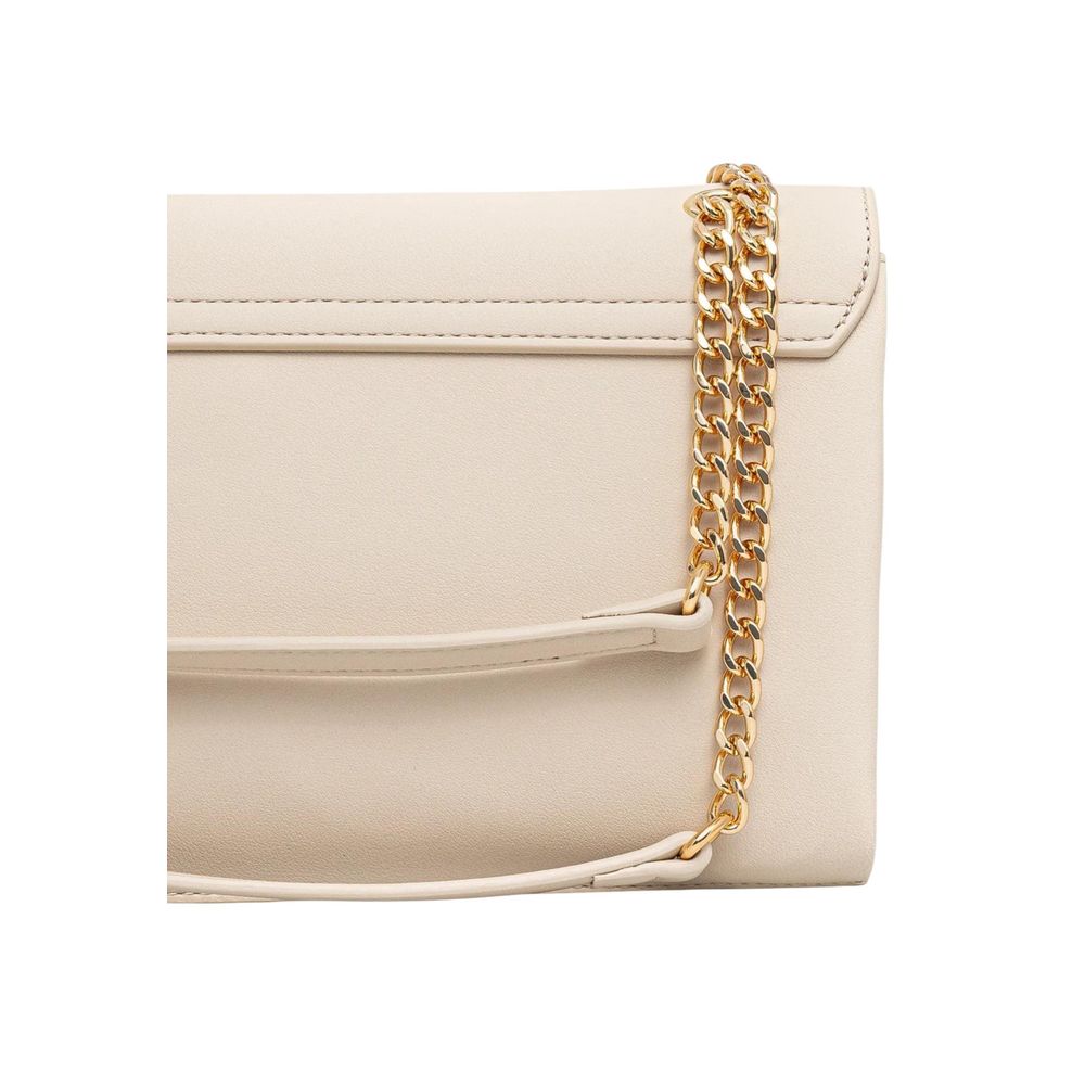 Love Moschino Beige Polyethylene Handbag 1728,71956299936,Bags,Beige,Handbags - Bags,Love Moschino,New with tags,Women