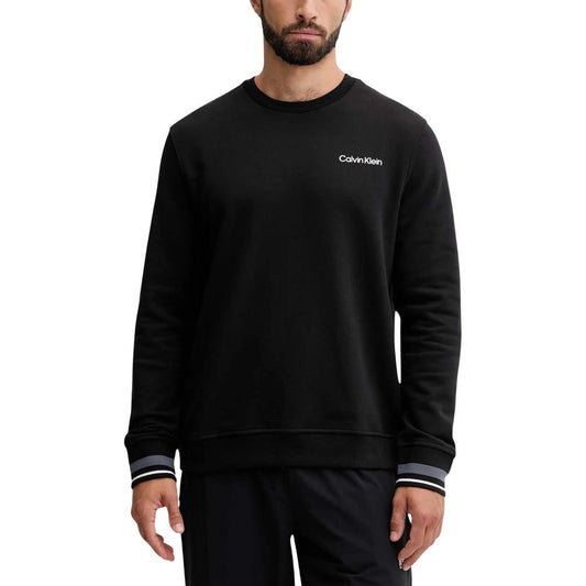 Calvin Klein Sport Black Cotton Sweatshirt 1728,71956299936,Black,Calvin Klein Sport,Clothing,IT48 | L,IT52 | XL,Men,New with tags,Sportswear - Clothing,Sweatshirt - Sportswear - Clothing
