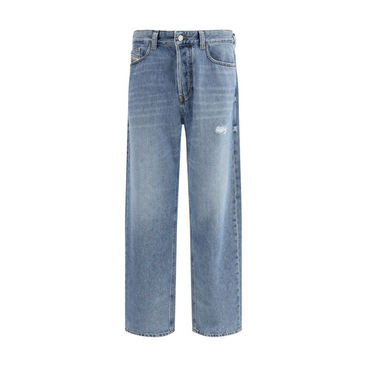 Diesel Blue Cotton Relaxed Fit Jeans 1728,72470364320,Blue,Clothing,Diesel,Jeans Denim - Clothing,Men,New with tags,Relaxed Fit Jeans - Jeans Denim - Clothing,W29,W30,W31,W32,W33,W34
