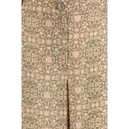 Kristina Ti Multicolor Viscose Casual Pants