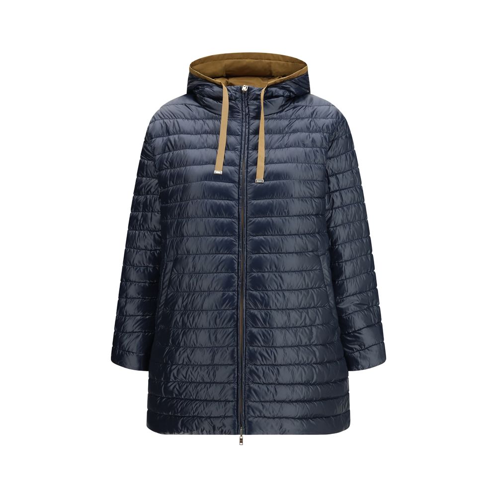 Herno Blue Polyester Coat 1728,72470364320,Blue,Clothing,Coats - Jackets & Coats - Clothing,Herno,IT40 | M,IT42 | L,IT44 | L,IT46|XL,Jackets & Coats - Clothing,New with tags,Women