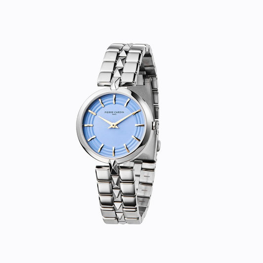 Pierre Cardin Gray Stainless Steel Dress Watch 1728,67434610848,Accessories,Dress Watches - Watches - Accessories,Gray,New with tags,Pierre Cardin,Watches - Accessories,Women
