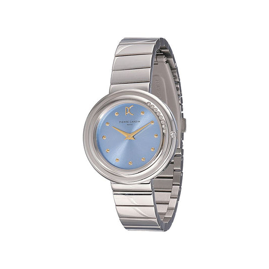 Pierre Cardin Gray Stainless Steel Dress Watch 1728,67434610848,Accessories,Dress Watches - Watches - Accessories,Gray,New with tags,Pierre Cardin,Watches - Accessories,Women