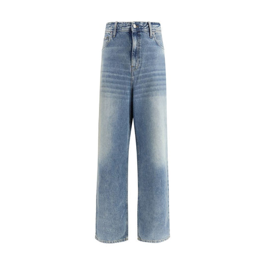 Haikure Blue Cotton Relaxed Fit Jeans 1728,72470364320,Blue,Clothing,Haikure,Jeans Denim - Clothing,L,M,Men,New with tags,Relaxed Fit Jeans - Jeans Denim - Clothing,S,XS