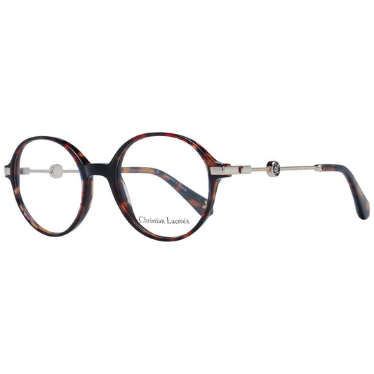 Christian Lacroix Brown Acetate Glasses (Frames) 1728,67345776800,Accessories,Brown,Christian Lacroix,Glasses (Frames) - Glasses and Sunglasses - Accessories,Glasses and Sunglasses - Accessories,New with tags,Women