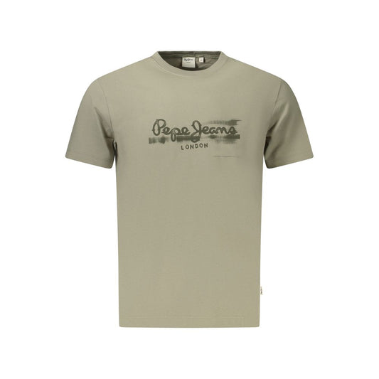 Pepe Jeans Verde Cotton Men T-Shirt 1728,67403481248,Clothing,Green,L,M,Men,New with tags,Pepe Jeans,S,T-Shirts - Clothing,T-Shirts - T-Shirts - Clothing,XL,XXL