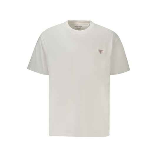 Guess Jeans Bianco Organic Cotton Men's T-Shirt 1728,67403481248,Clothing,Guess Jeans,L,M,Men,New with tags,S,T-Shirts - Clothing,T-Shirts - T-Shirts - Clothing,White,XL,XXL